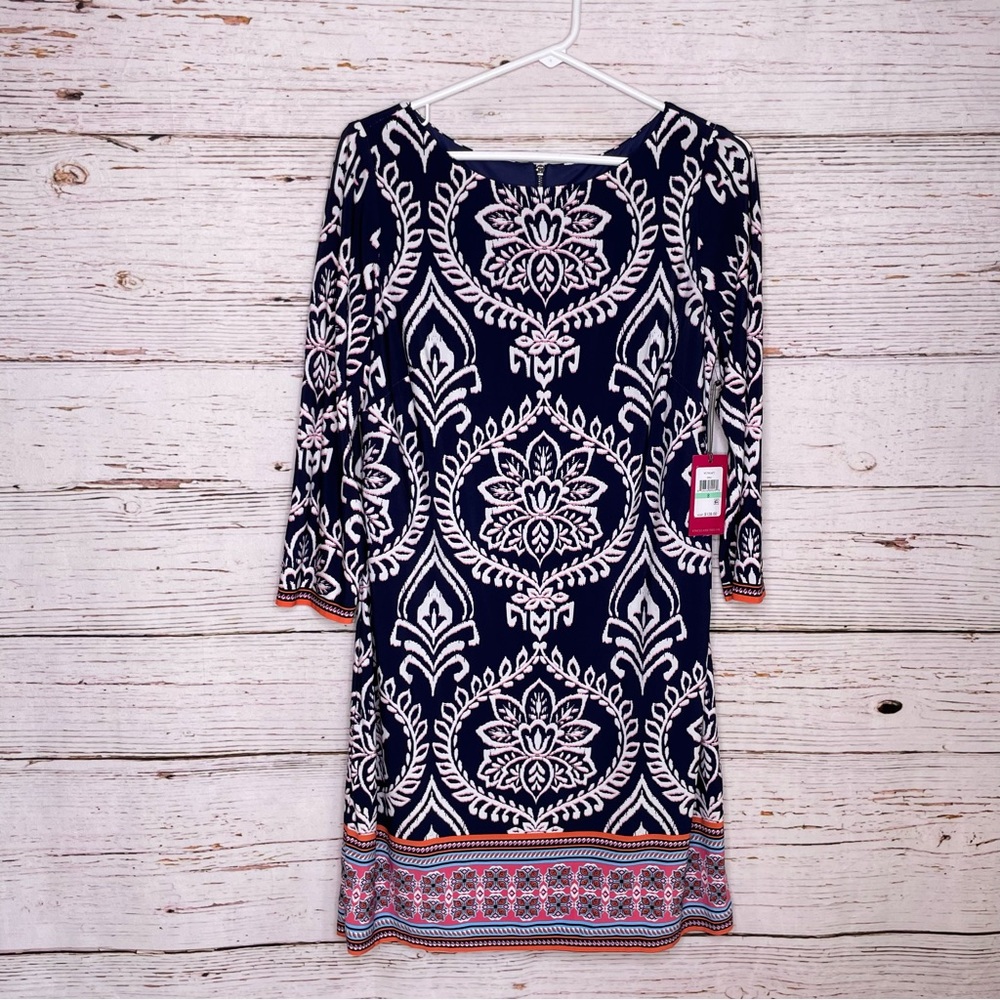 Vince Camuto long sleeve dress NWT